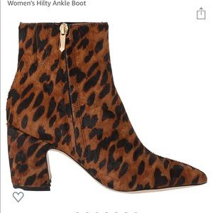 Sam Edelman leopard booties